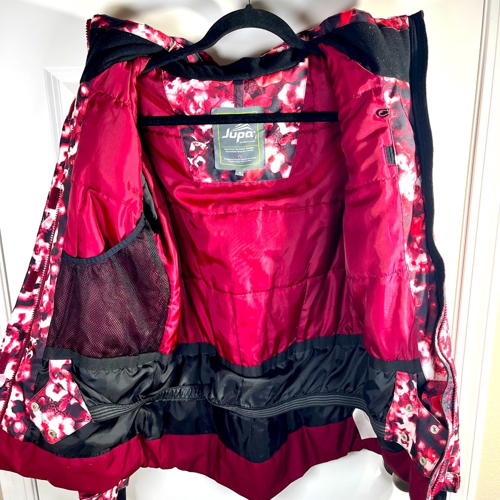 Jupa Snowboard Jacket - Youth Girls (16) - Ski Winter Snow‎ Water Proof Floral - Picture 4 of 7